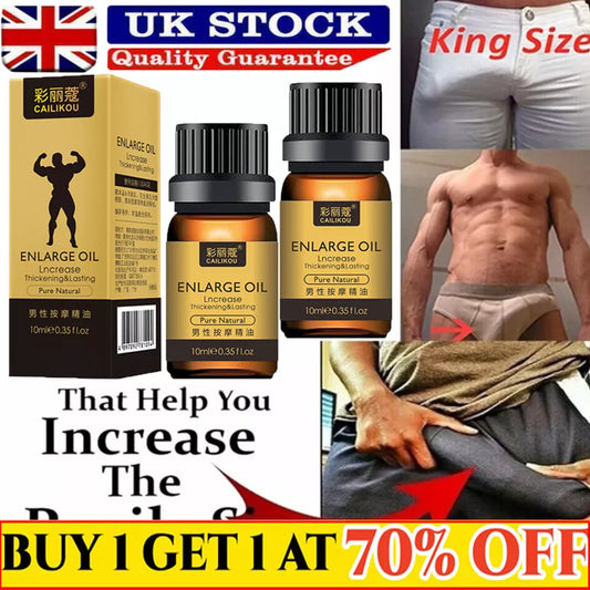 Special Preimum quality pure organic Natural African Oil For Men Male Faster Growth Enlargement Big Thick Plus Size .(100% garantee result) MONEY BACK CHALLENGE) BY 1 GET 1 FREE