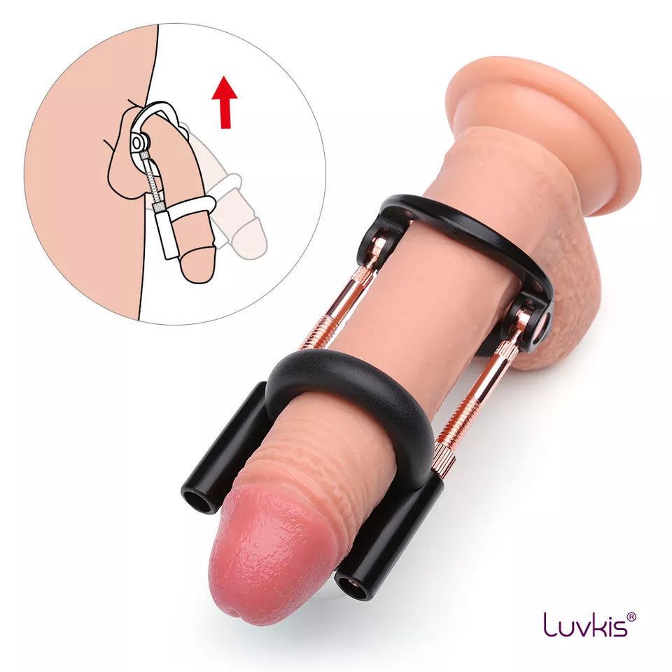 Male Enlargement Penis Extender Enlarger Stretcher Enhancement Adjustable Size