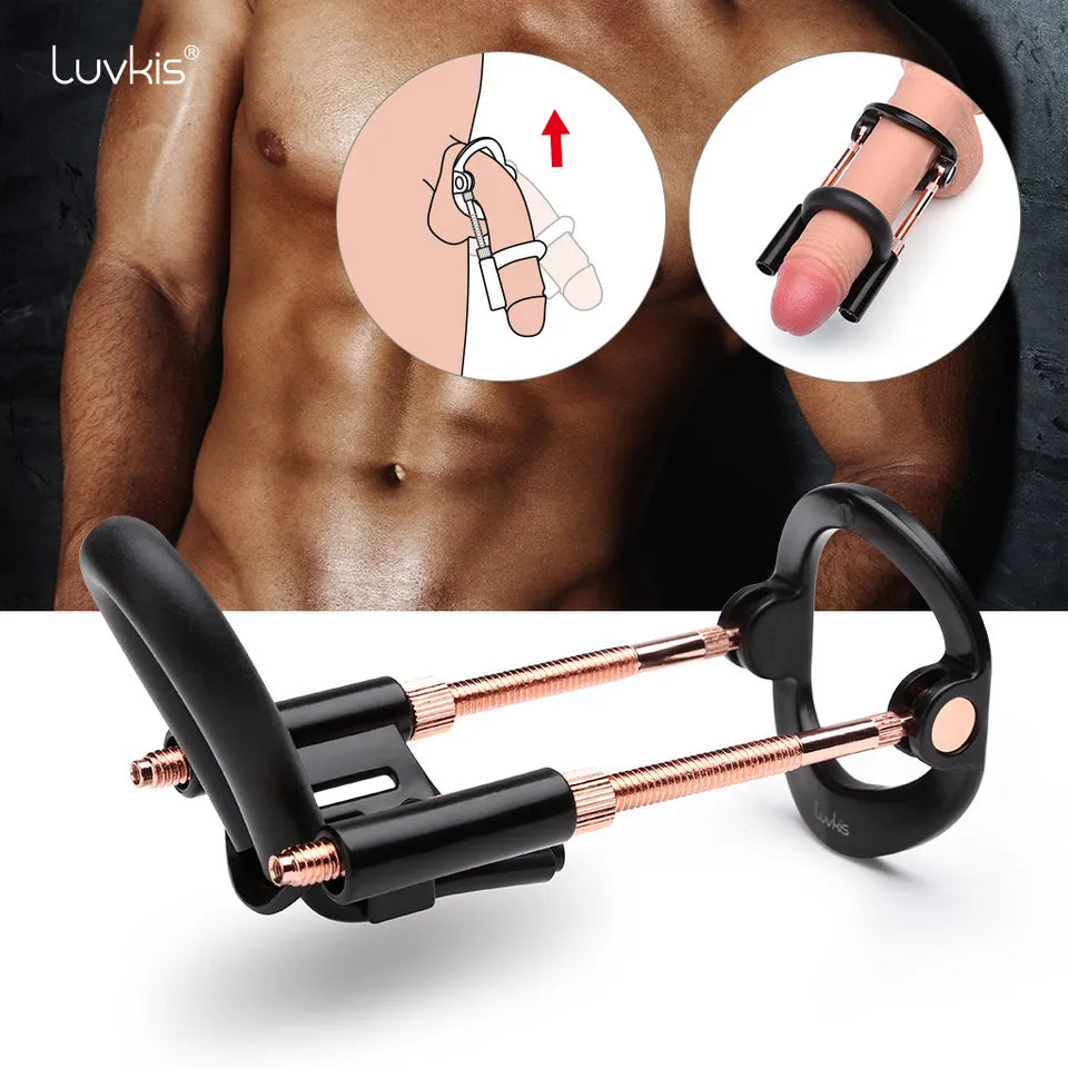 Male Enlargement Penis Extender Enlarger Stretcher Enhancement Adjustable Size